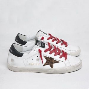 SOLD Golden Goose Superstar Leopard Sneaker 38